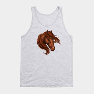 Horse Head - Sorrel Snip Tank Top